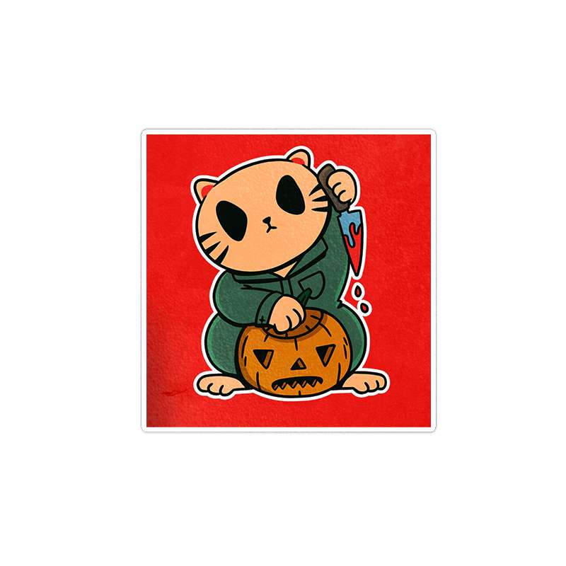 استیکر تزئینی موبایل و تبلت ماسا دیزاین مدل  stkv03709 طرح halloween