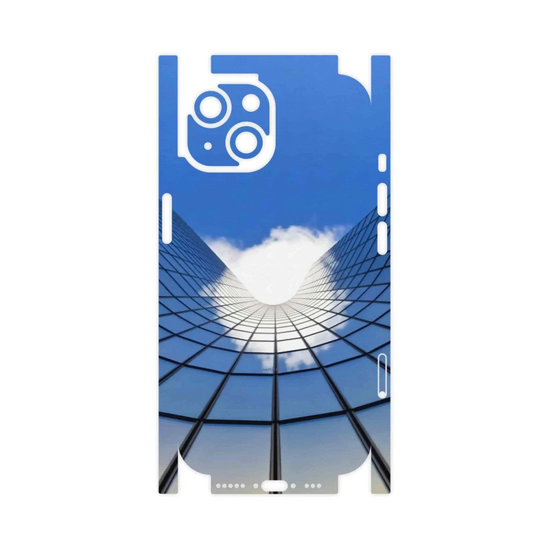 برچسب پوششی ماهوت مدل Glass skyscraper-FullSkin مناسب برای گوشی موبایل اپل iPhone 15