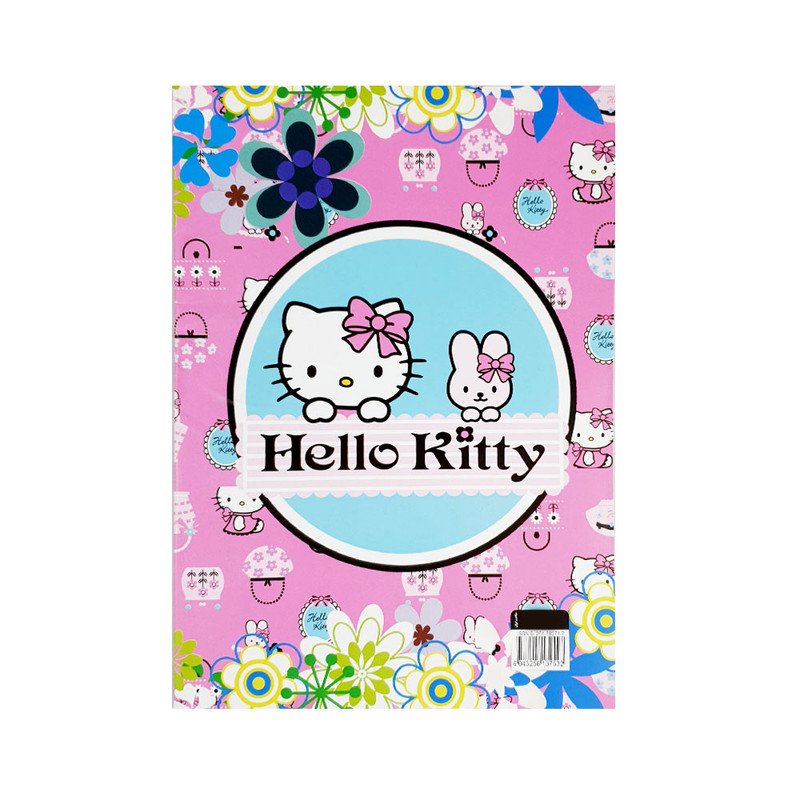 دفتر شطرنجی 40 برگ مدرن طرح هلو کیتی کد 428