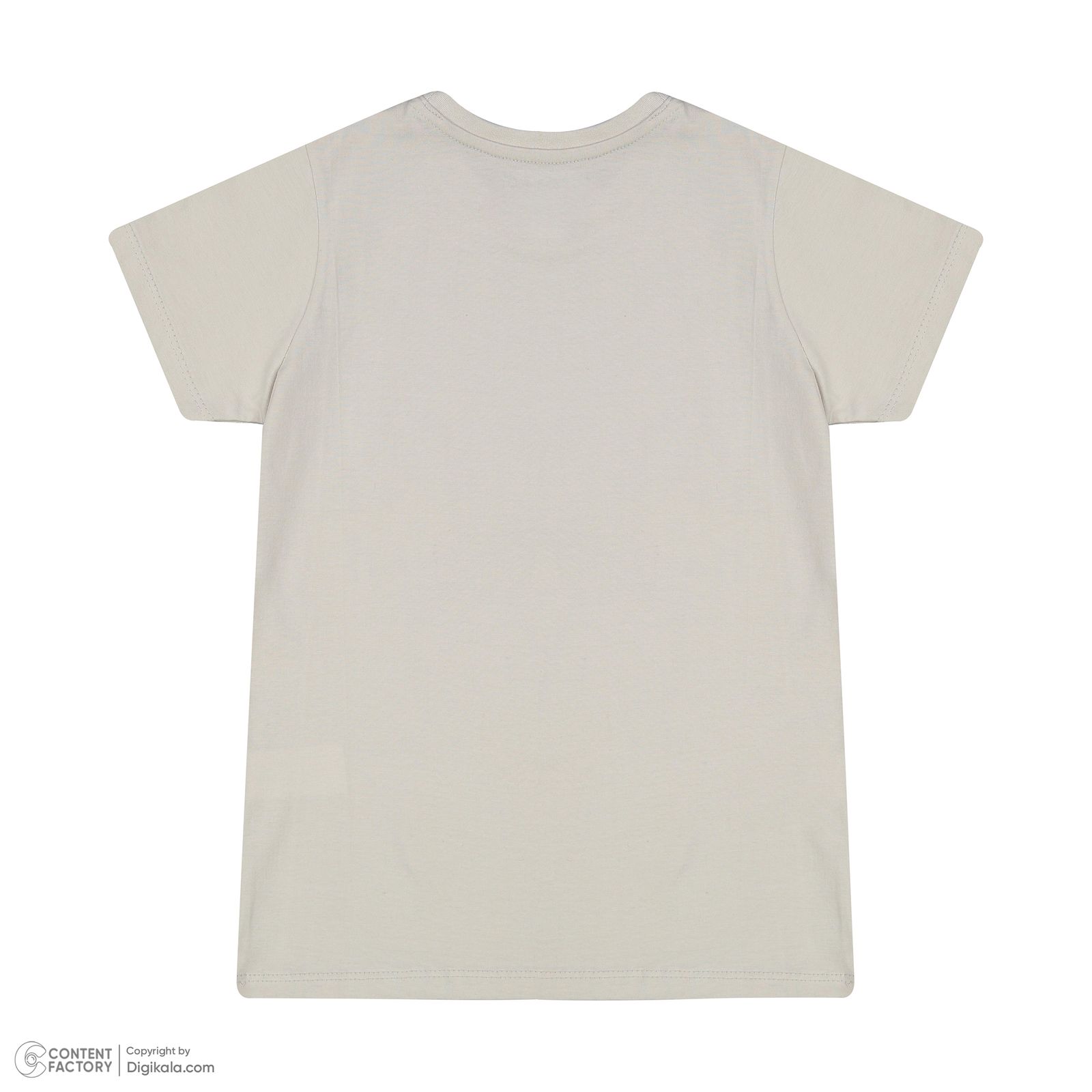 تی شرت آستین کوتاه پسرانه سون پون مدل 13911086 رنگ طوسی روشن -  - 3