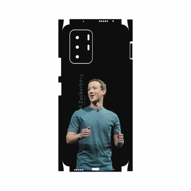 برچسب پوششی ماهوت مدل Mark-Zuckerberg-FullSkin مناسب برای گوشی موبایل شیائومی Poco X3 GT 5G