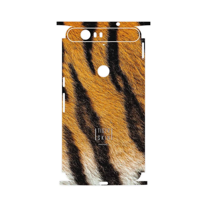برچسب پوششی ماهوت مدل Tiger Skin-FullSkin مناسب برای گوشی موبایل گوگل Nexus 6P