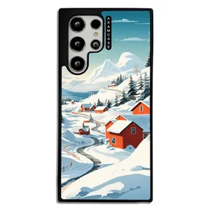 AKAM AMC-WSGS22U-WINTER-17 Cover For Samsung Galaxy S22 Ultra