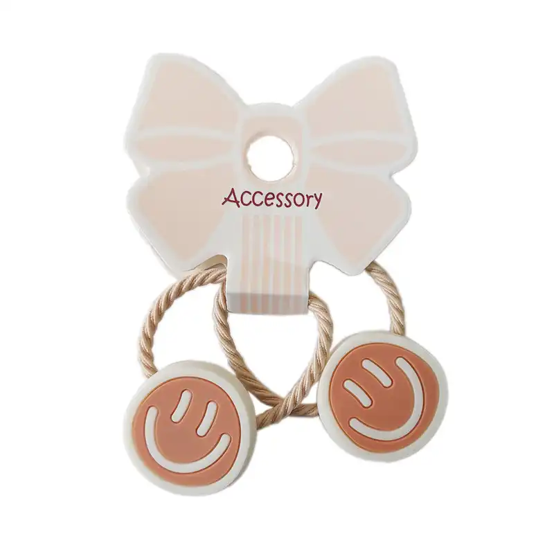 کش مو دخترانه مدل smile بسته 2 عددی