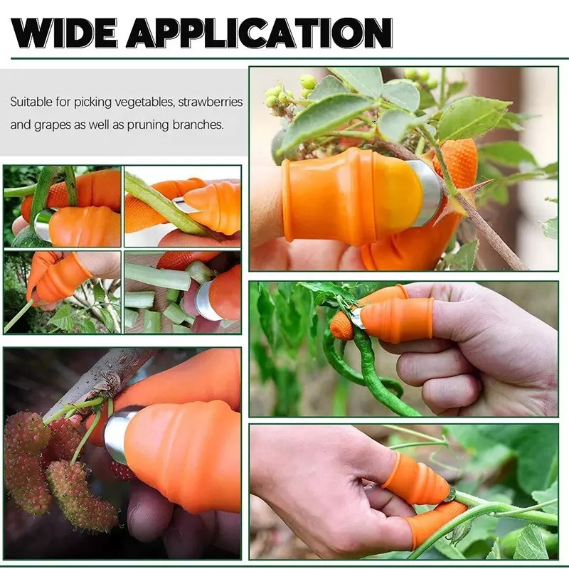 چاقوی انگشتی میوه چینی مدل 4IN1 بسته 8 عددی