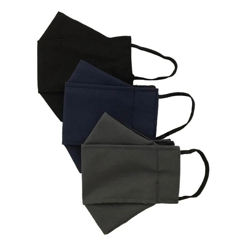 عکس شماره 2 : ماسک پارچه-ای مدل سه بعدی کد 21 مجموعه 3عددی