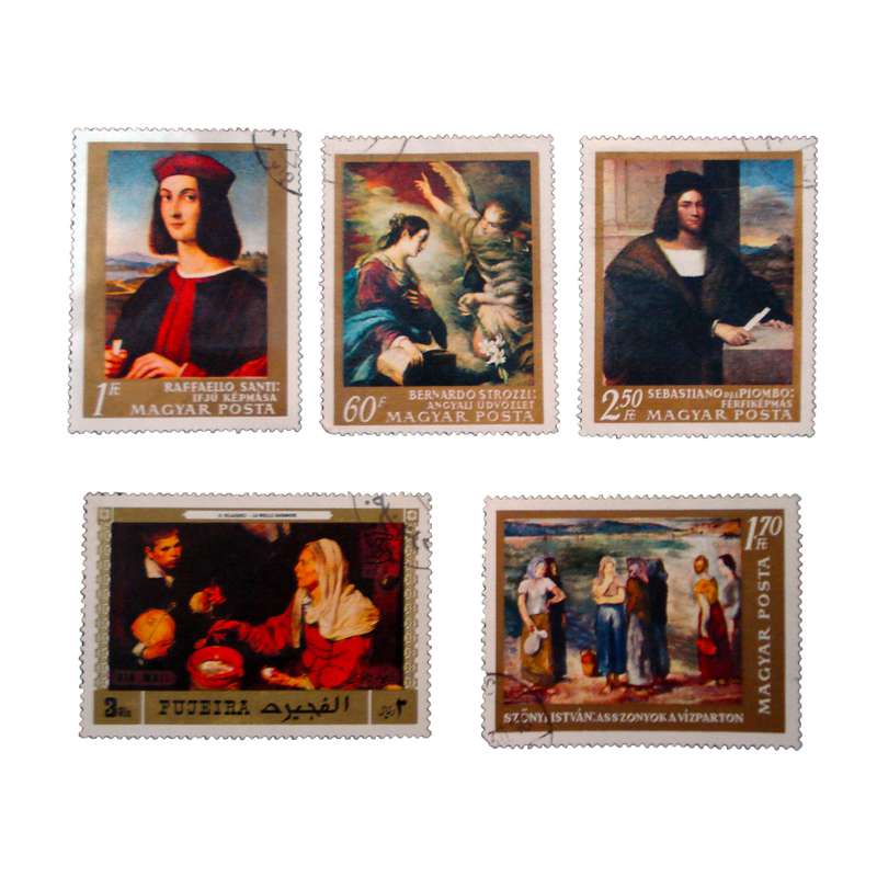 تمبر یادگاری مدل ملل کد bc-2090 مجموعه 5 عددی