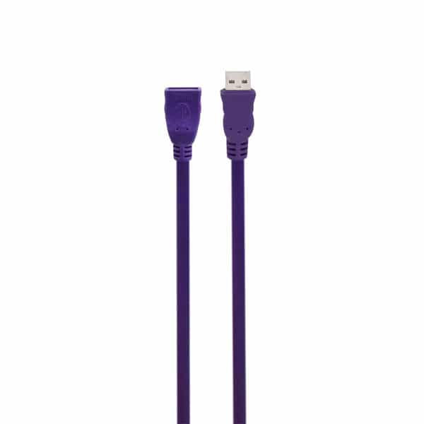 کابل افزایش طول تبدیل USB به USB اورنج مدل A/F طول 0.8 متر 