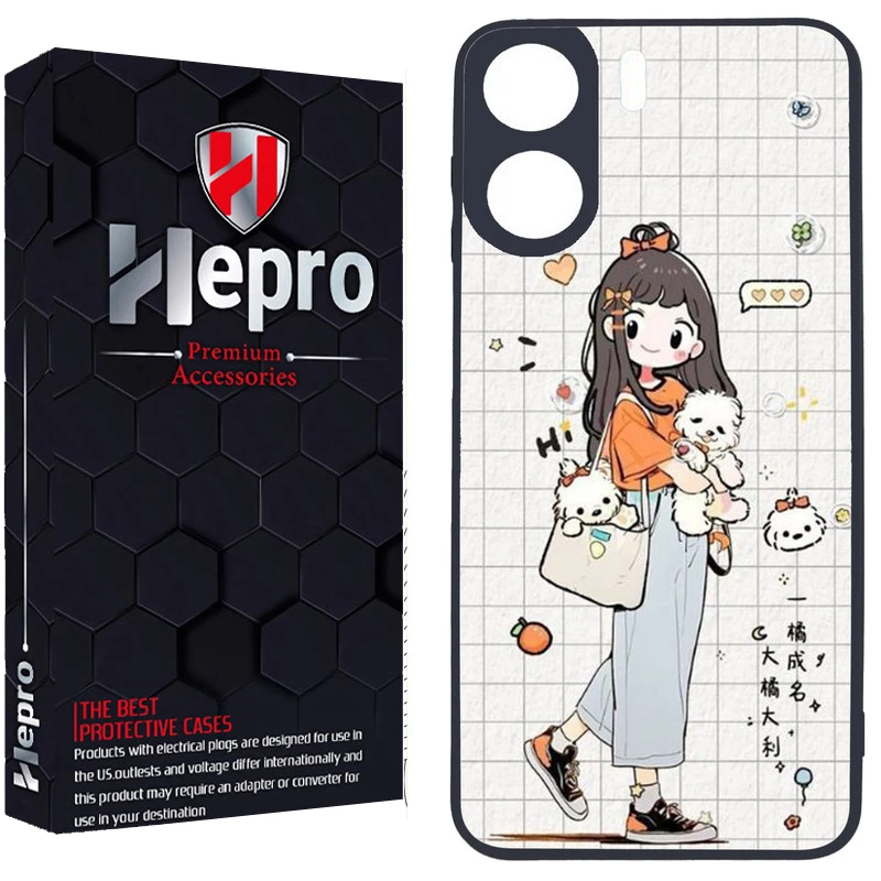 کاور هپرو طرح فانتزی مدل TPU مناسب برای گوشی موبایل شیائومی Poco C65