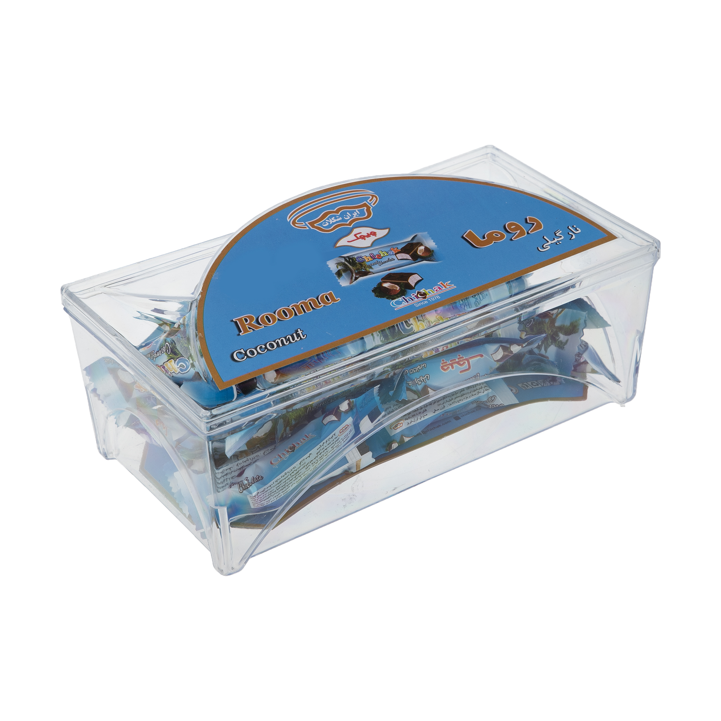 شکلات نارگیلی روما چیچک - 300 گرم 