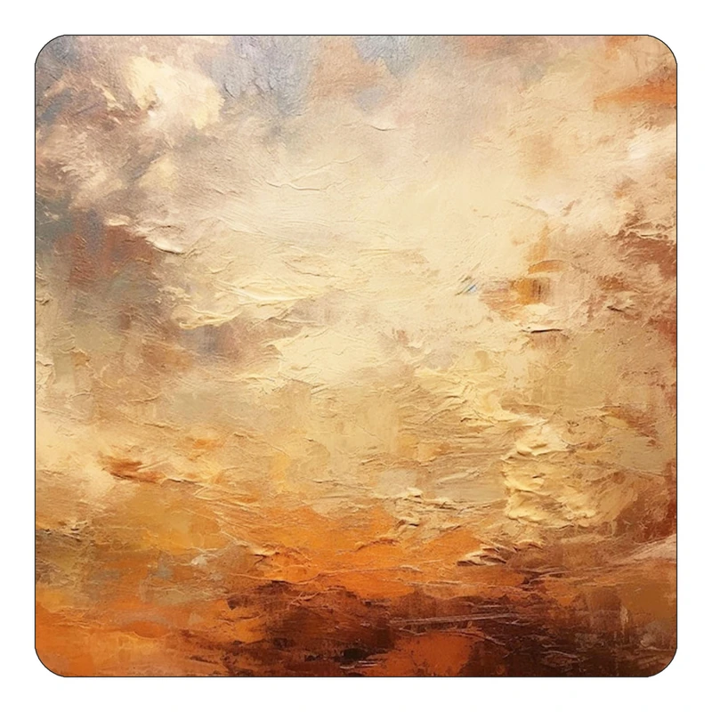 مگنت کاکتی طرح نقاشی رنگ روغن مدل mp71048