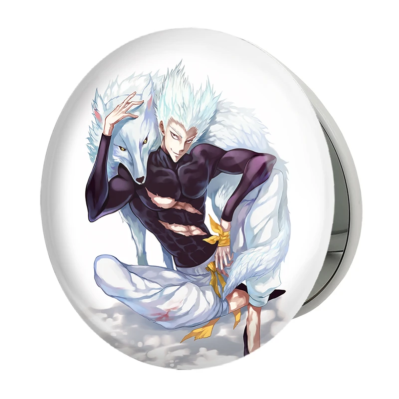 آینه جیبی خندالو طرح گارو انیمه مرد تک مشتی One Punch Man مدل تاشو کد 11341 