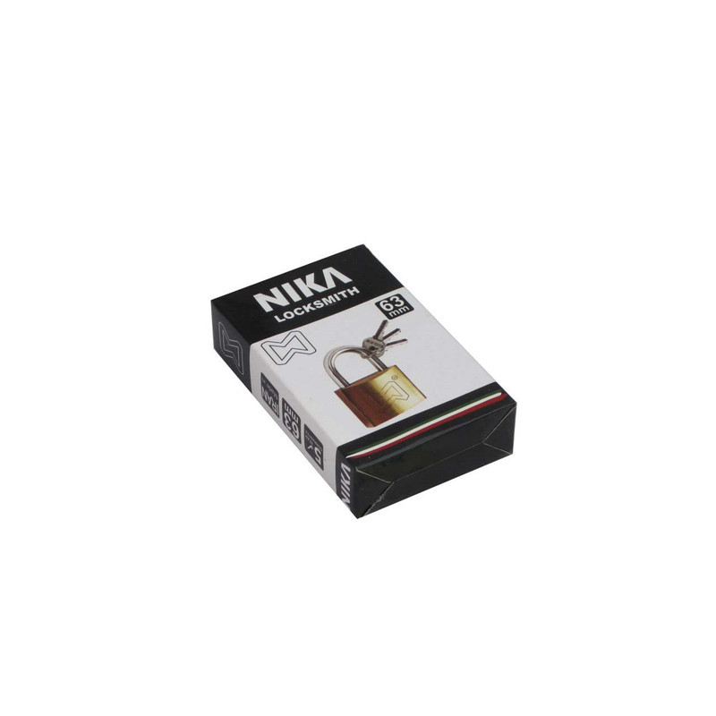 قفل آویز نیکا مدل 63mm کد 6363 قفل آویز نیکا مدل 63mm کد 6363