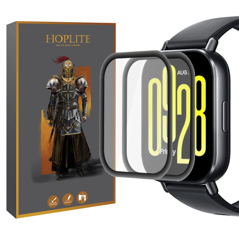 محافظ صفحه نمایش هاپلایت مدل Pmma-HL مناسب برای ساعت هوشمند شیائومی Redmi Watch 5 Lite بسته دو عددی