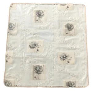 سفره 6 نفره مدل رویال طرح گیپور 140x100 سانتی متر کد 016