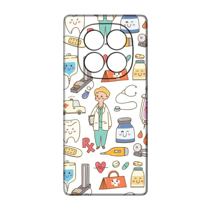 کاور طرح دکتر کد 25 مناسب برای گوشی موبایل شیائومی Redmi Note 14 Pro Plus