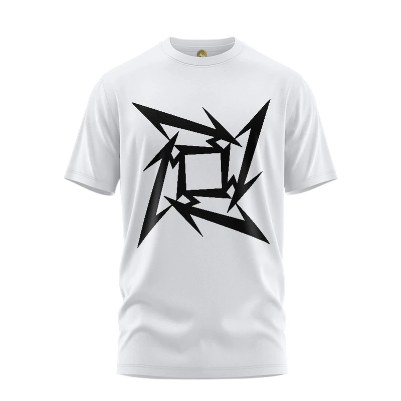 تی شرت آستین کوتاه مردانه هومرو مدل TW473 طرح متالیکا