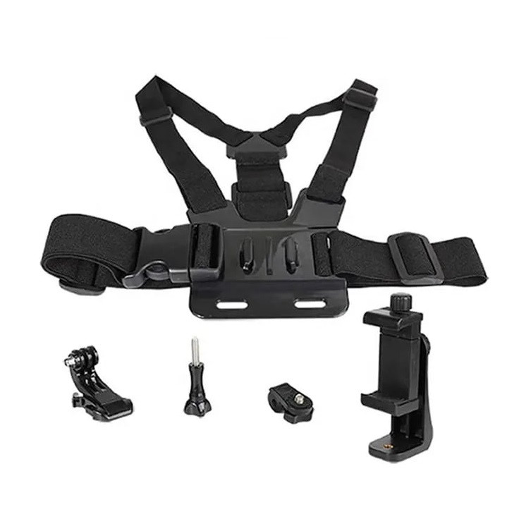بند دور سینه گوشی موبایل و دوربین ورزشی مدل Mobile mount