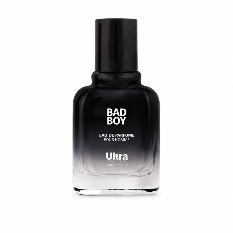 عطر جیبی مردانه اولترا ویرچوآل مدل Bad Boy با رایحه تلخ حجم 30 میلی‌لیتر