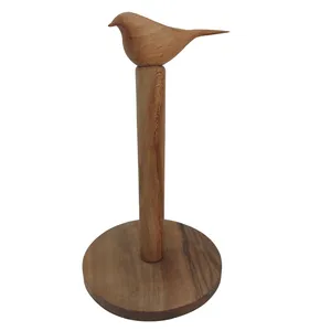 نگهدارنده دستمال کاغذی مدل گنجشک چوبی