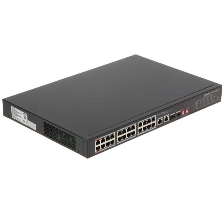 سوییچ 24 پورت داهوا مدل DH-PFS3226-24ET-240