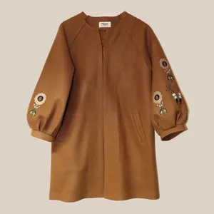 پالتو زنانه فلاورز مدل 2153