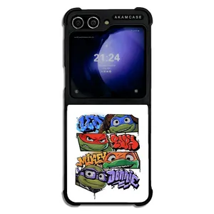 AKAM AMC-WSGZFLIP5-NINJA TURTLES11 Cover For Samsung Galaxy Z Flip 5
