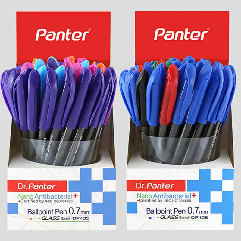 خودکار پنتر مدل نانو آنتی باکتریال DP-105 بسته 50 عددی