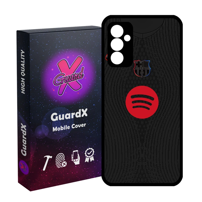 کاور گارد ایکس طرح بارسلونا مدل Glass10803 مناسب برای گوشی موبایل سامسونگ Galaxy A54 / A54 5G