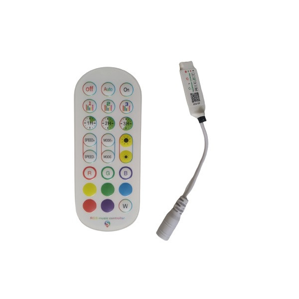ریموت کنترل ال ای دی مدل بلوتوثی کنترل دار کد  RGB IR