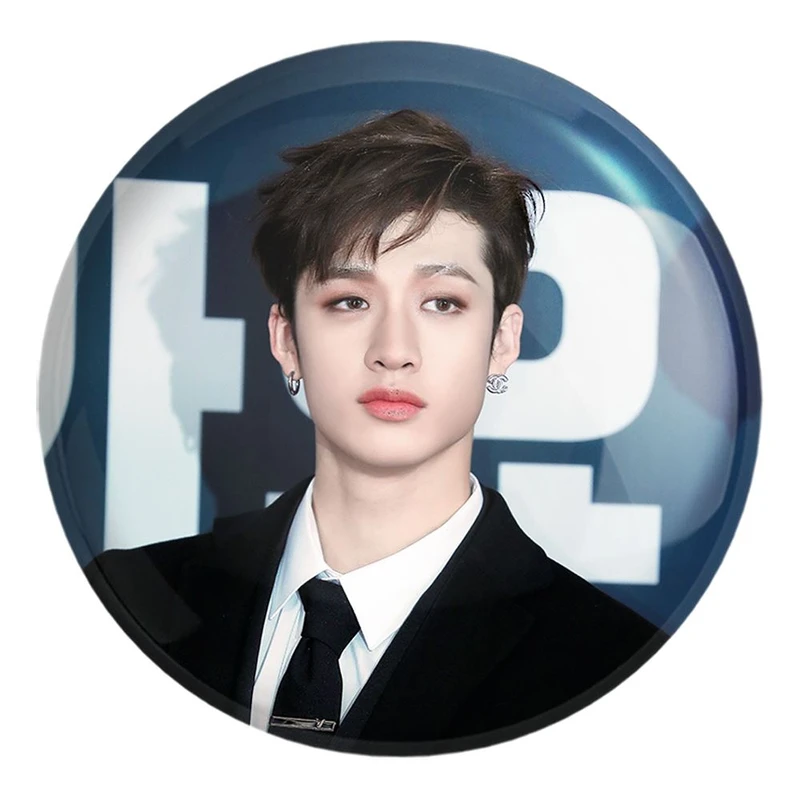 پیکسل خندالو طرح بنگ چان گروه استری کیدز Stary Kids کد 16906 مدل بزرگ