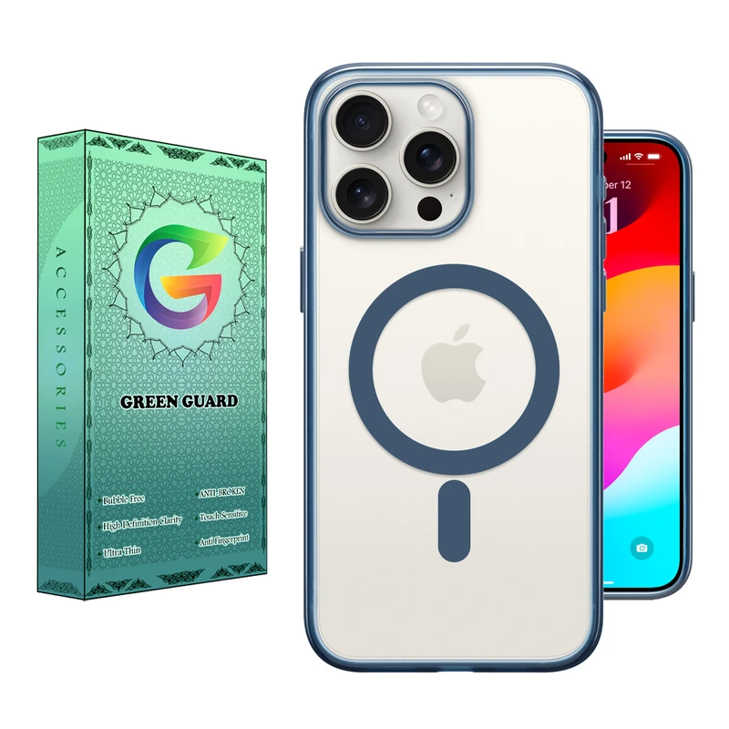 کاور گرین گارد طرح Magsafe-Color کد KL_J24 مناسب برای گوشی موبایل اپل Iphone 15 Pro Max