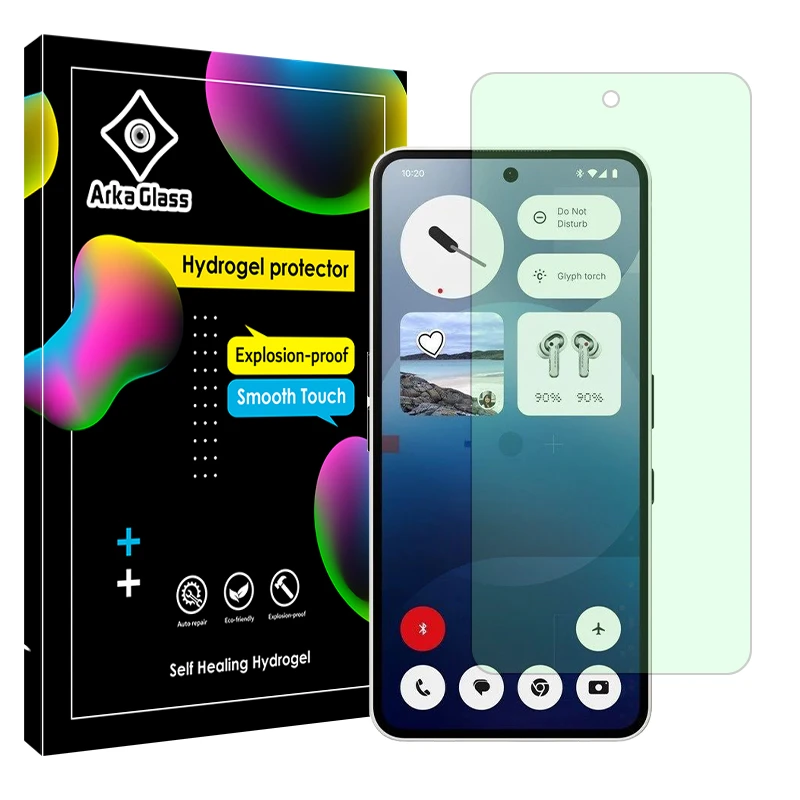 محافظ صفحه نمایش آنتی گرین آرکا گلس مدل Eye Care مناسب برای گوشی موبایل ناتینگ Phone 3a Pro