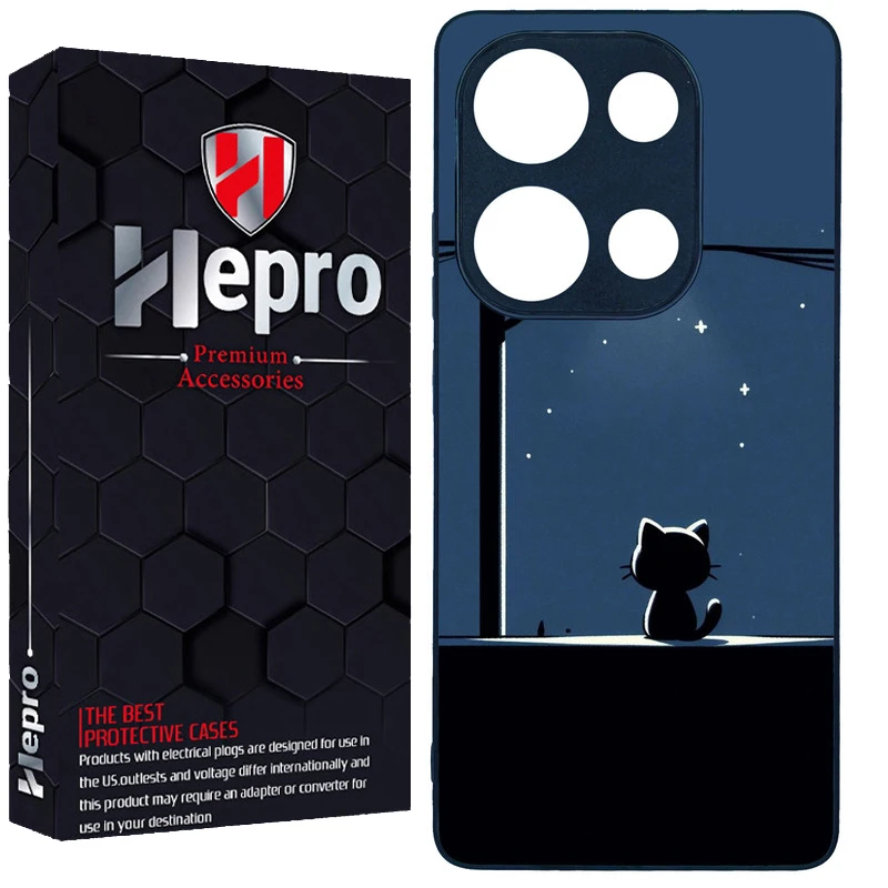 کاور هپرو طرح فانتزی مدل TPU مناسب برای گوشی موبایل شیائومی REDMI NOTE 13 PRO 4G