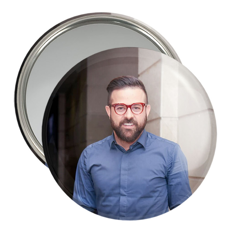 آینه جیبی خندالو مدل هومن سیدی  کد 6307