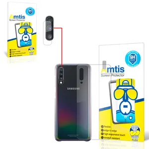 AMTIS a70 camera lens protector for SAMSUNG GALAXY A70 with back protector