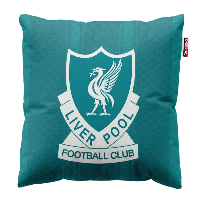 کوسن پاد آفرین طرح باشگاه لیورپول کد 3919 سایز 30*30 سانتی متر