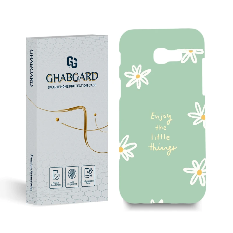 کاور گارد قاب مدل گل مناسب برای گوشی موبایل سامسونگ galaxy a520 / a5 2017