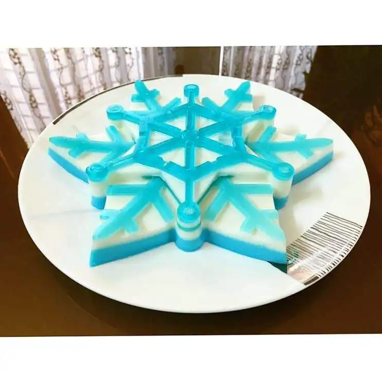 قالب ژله طرح دانه برف کد Mhr-45639