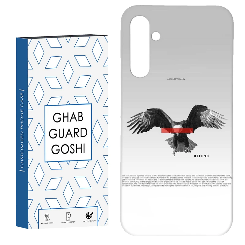 کاور قاب گارد گوشی طرح عقاب کد Dimo-745 مناسب برای گوشی موبایل سامسونگ Galaxy S23 Fe