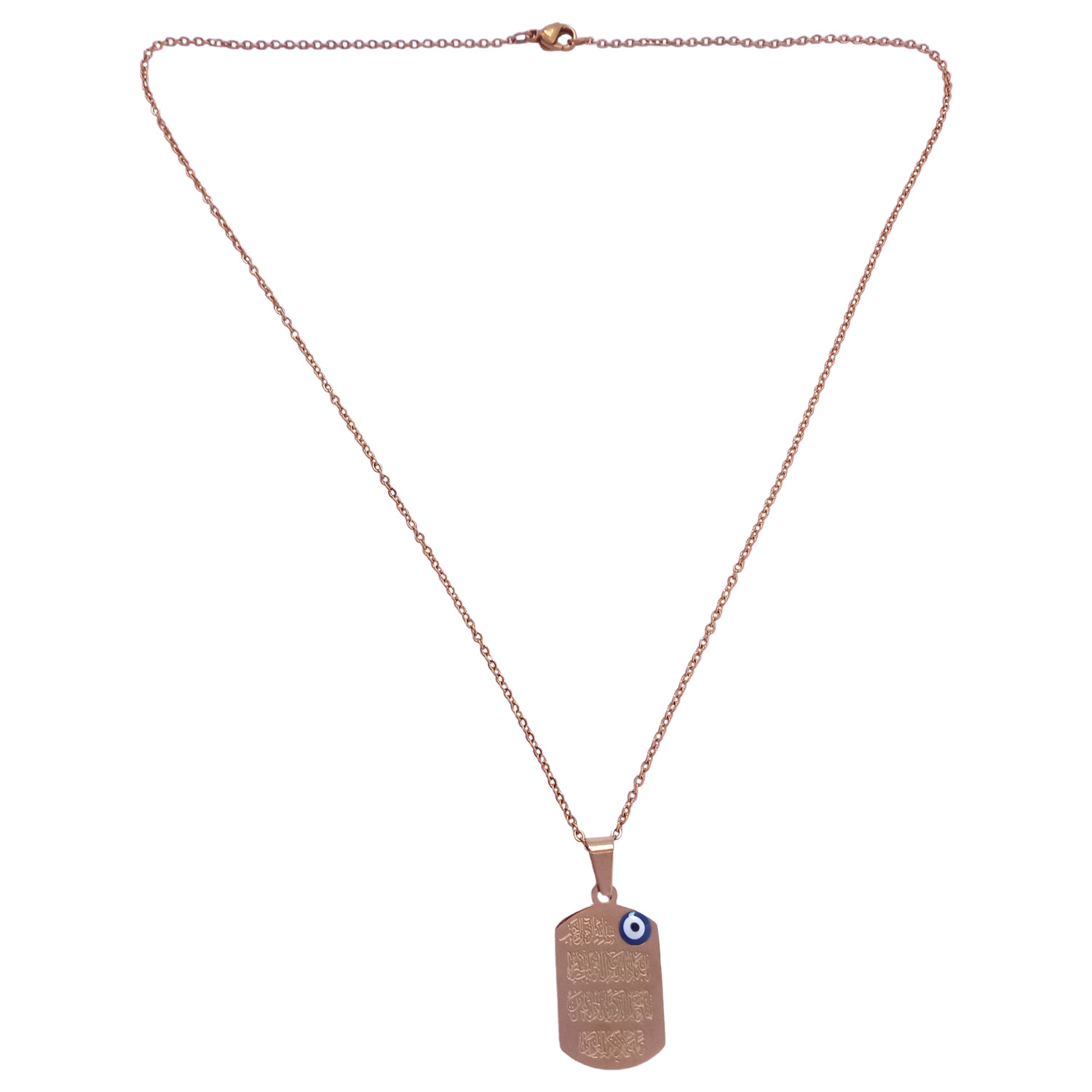 گردنبند دخترانه مدل ون یکاد و چشم نظر