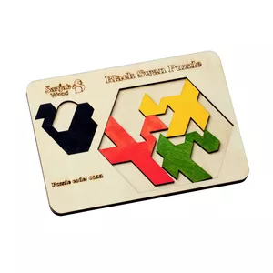 بازی فکری سنجاب وود مدل Black Swan Puzzle کد 0122