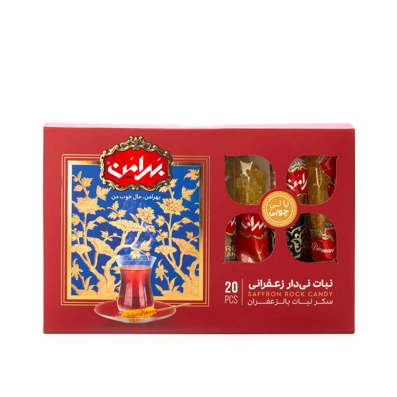 نبات با کاور پلاستیک بهرامن بسته 20 عددی