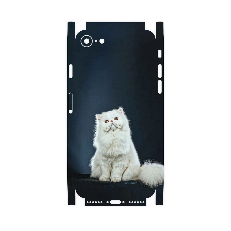 برچسب پوششی ماهوت مدل Persian-cat-FullSkin مناسب برای گوشی موبایل اپل iPhone SE 2022