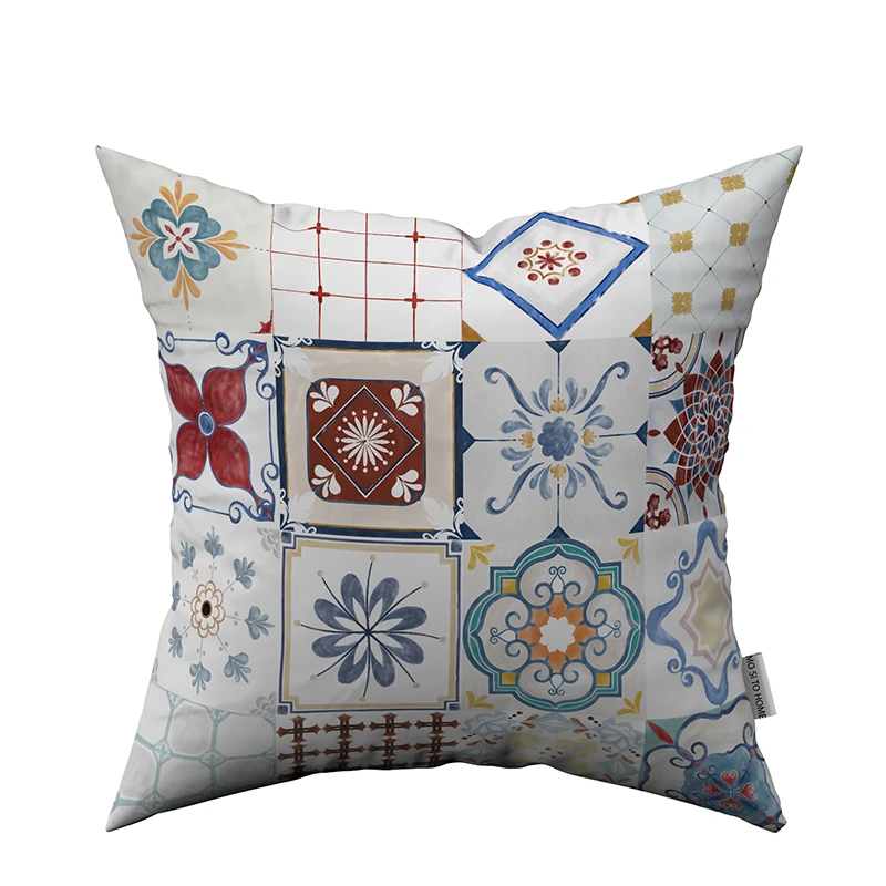 کاور کوسن مدل  مخمل کد C0080 سایز 43x43 سانتی متر