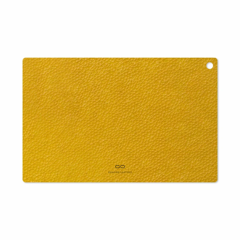 برچسب پوششی ماهوت مدل Mustard-Leather مناسب برای تبلت سونی Xperia Z2 Tablet LTE 2014