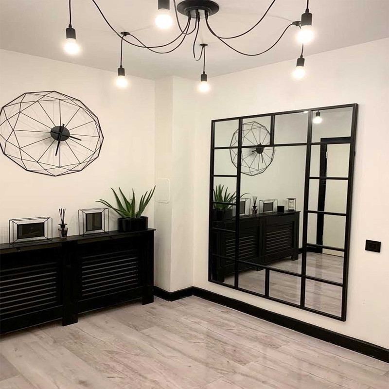 آینه مدل قدی  فلزی طرح اهورا کد  180