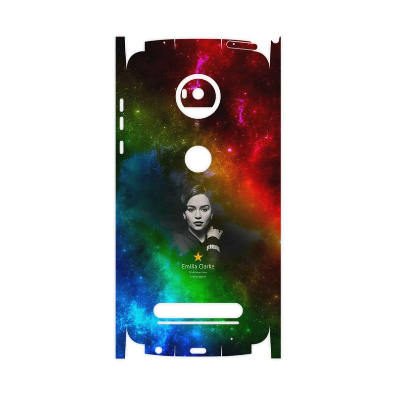 برچسب پوششی ماهوت مدل emilia clarke-FullSkin مناسب برای گوشی موبایل موتورولا Moto Z2 Play