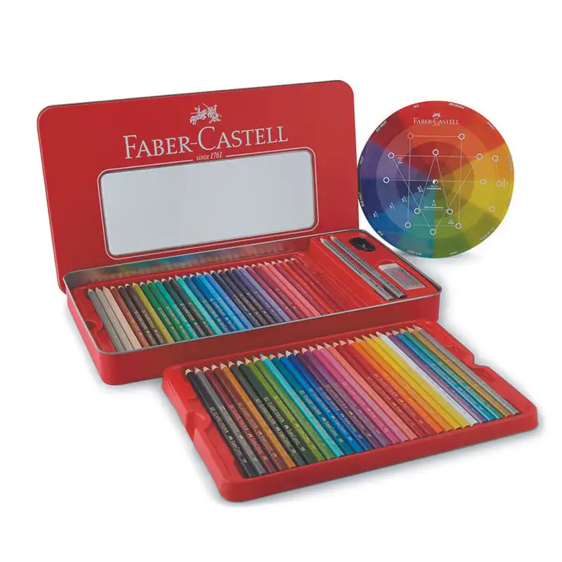 مداد رنگی 48 رنگ فابر کاستل مدل کلاسیک