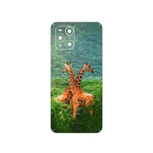 MAHOOT Giraffe Cover Sticker for Oppo Find X3 Pro